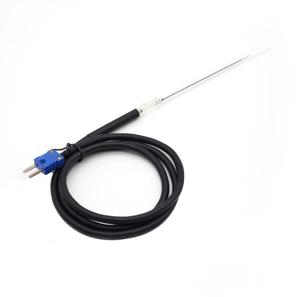 Needle thermocouple with PTFE sheath