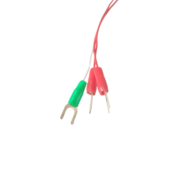 terminals of spring loaded thermocouple