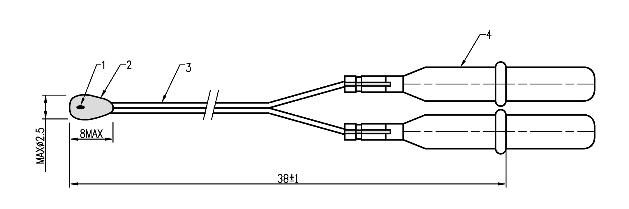 NTC thermistor 30k ohm 3950